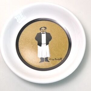 California Pantry Guy Buffet Olive Oil 6.5" Plate Classic Ceramic Bowl Y2K